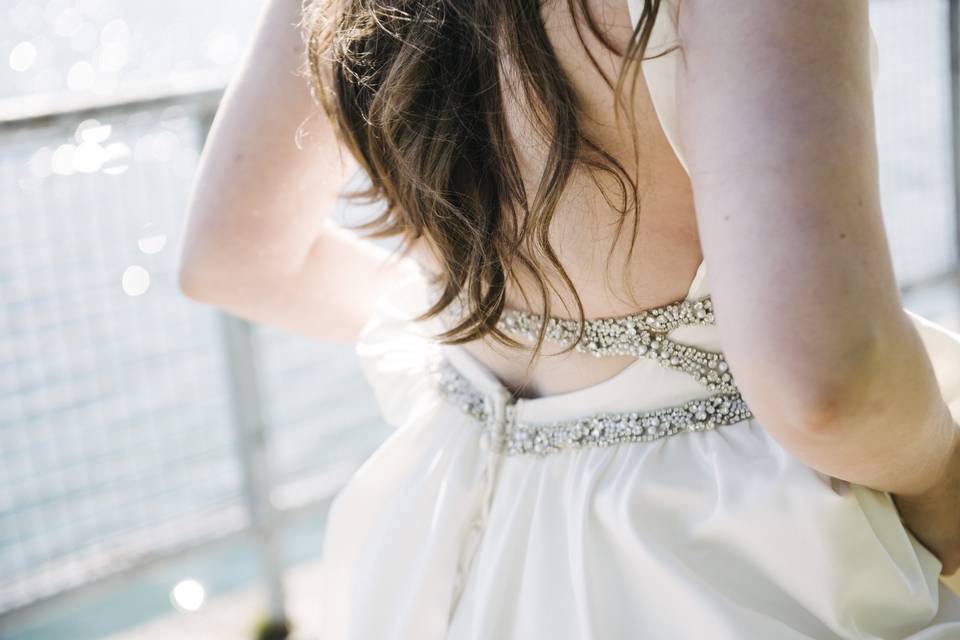 What beautiful dress details