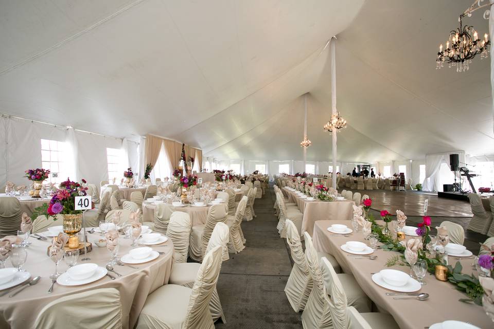 Ivanna & Joe's tented wedding