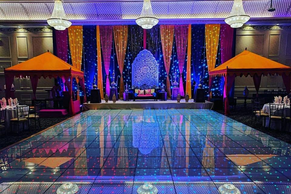 Led dance floor