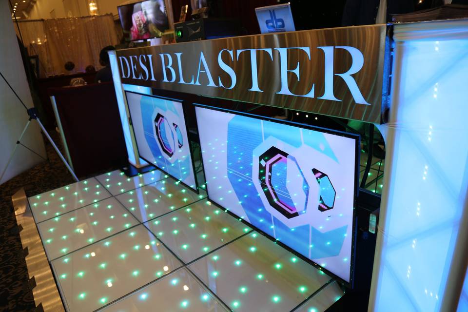 Led dance floor