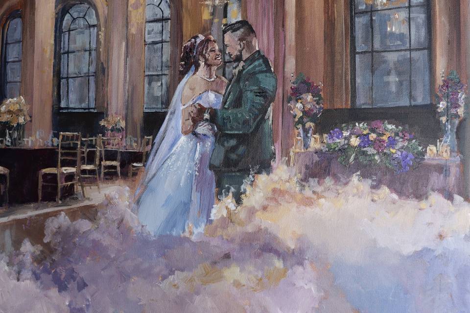 Live Wedding Painting Toronto