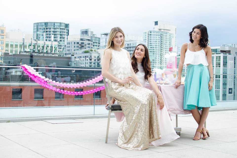 Pastel Dress Party - Bridesmaid Dresses & Bridal Accessories