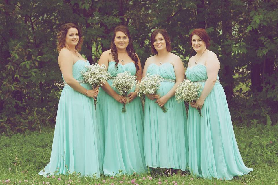 Green Bridesmaid Dresses