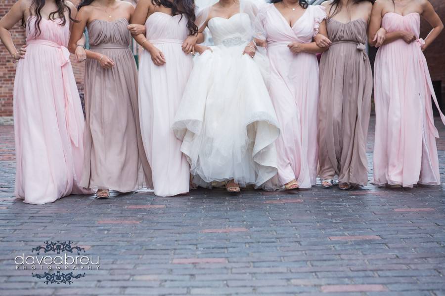 Mix and Match Bridesmaid Dress