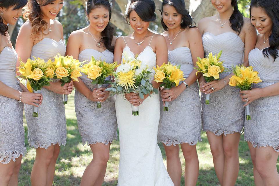 Mix and Match Bridesmaid Dress