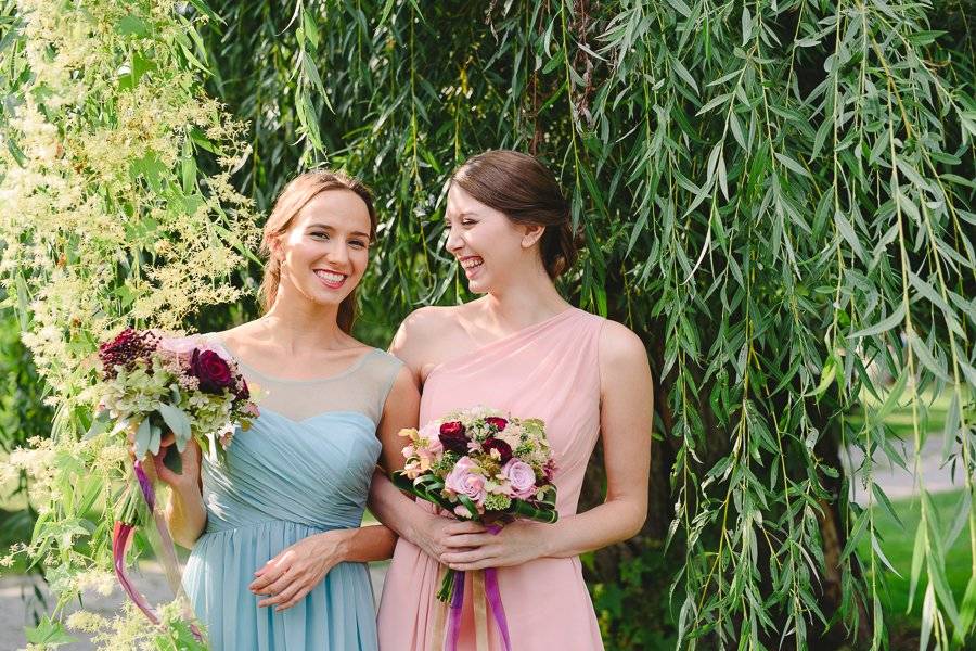 Pastel Bridesmaid Dresses