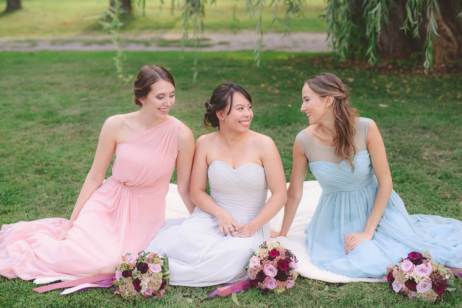 Pastel Dress Party - Bridesmaid Dresses & Bridal Accessories