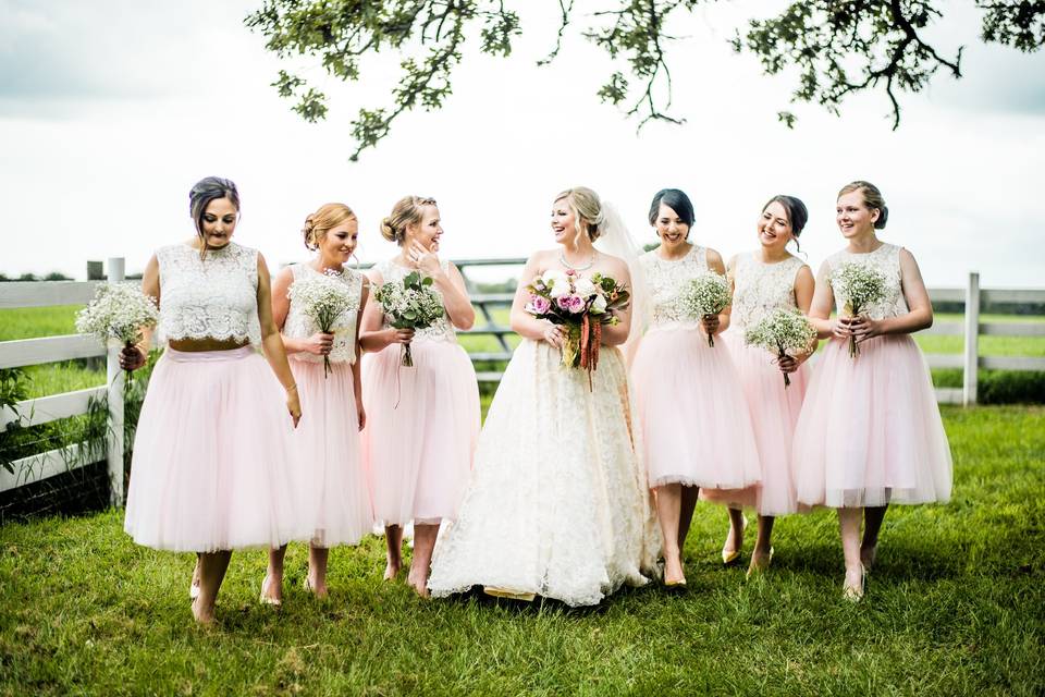 Pastel Dress Party - Bridesmaid Dresses & Bridal Accessories