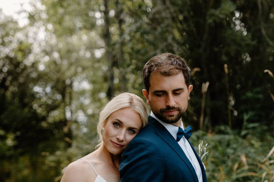 Wedding in the woods