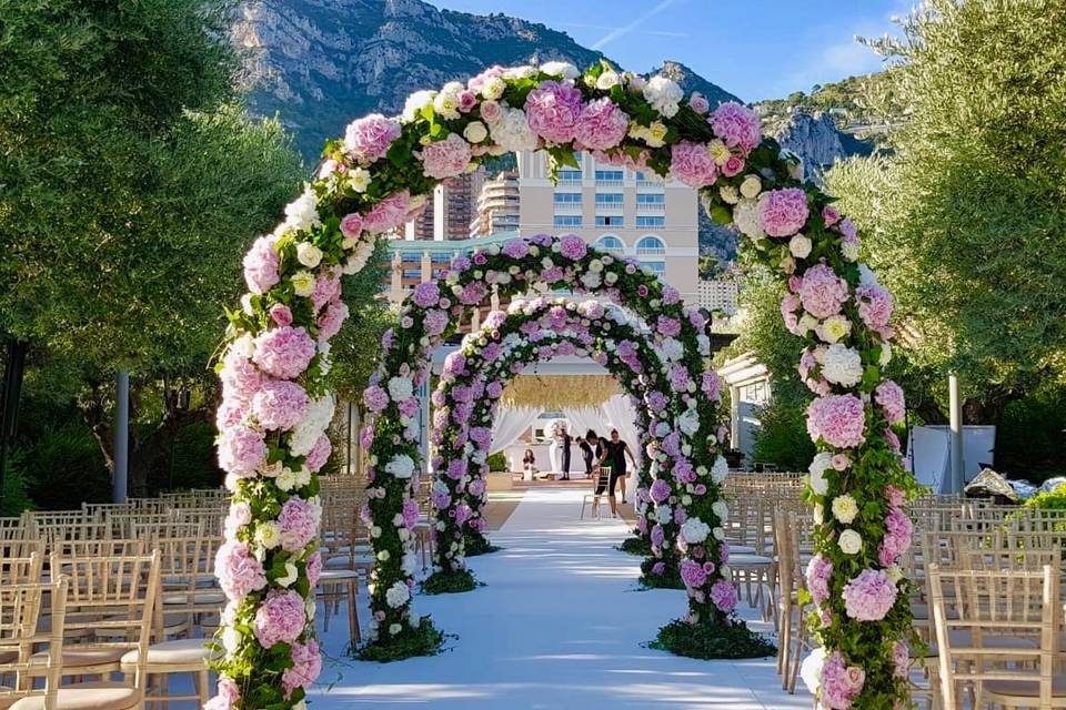 Outdoor ceremony