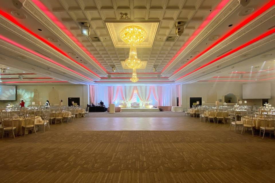 Venue with ambient lighting
