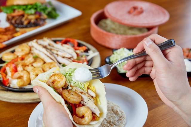 Shrimp Fajitas