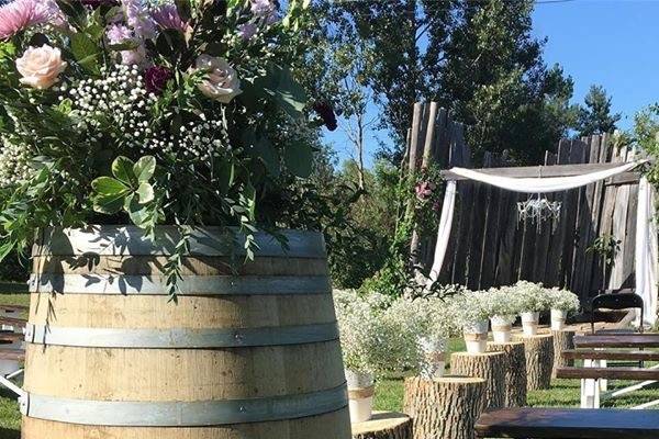 Barn Board Ceremony