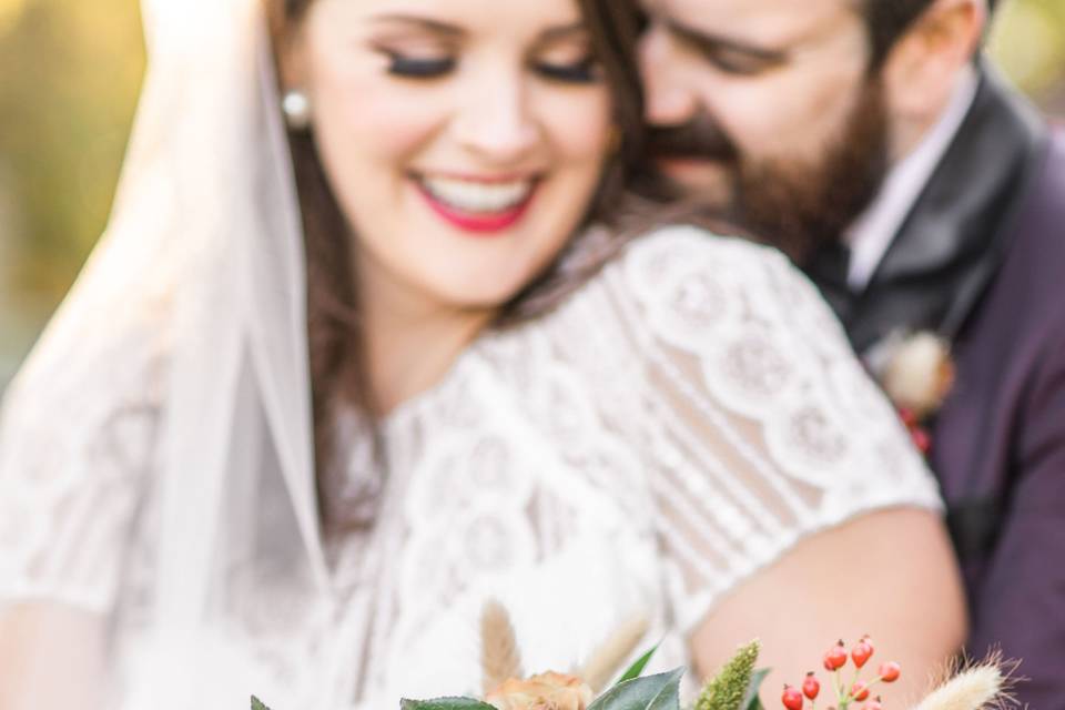 Fall inspired bridal bouquet