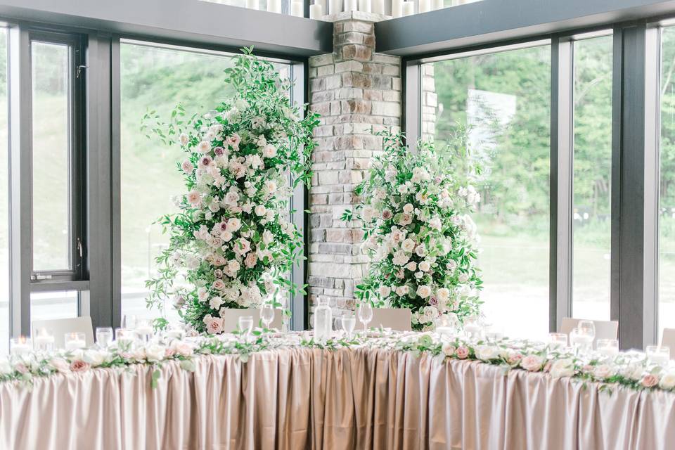 Head table floral
