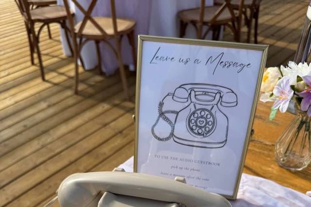 Audio Guestbook