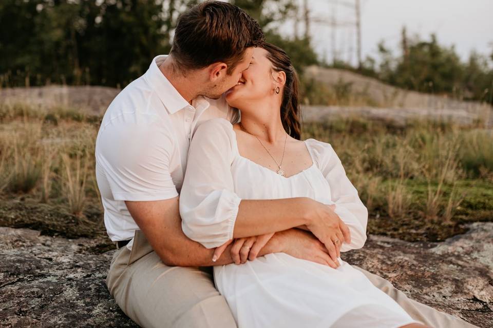 Muskoka engagement session