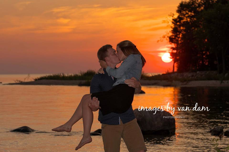 Sunset Engagement Wasaga