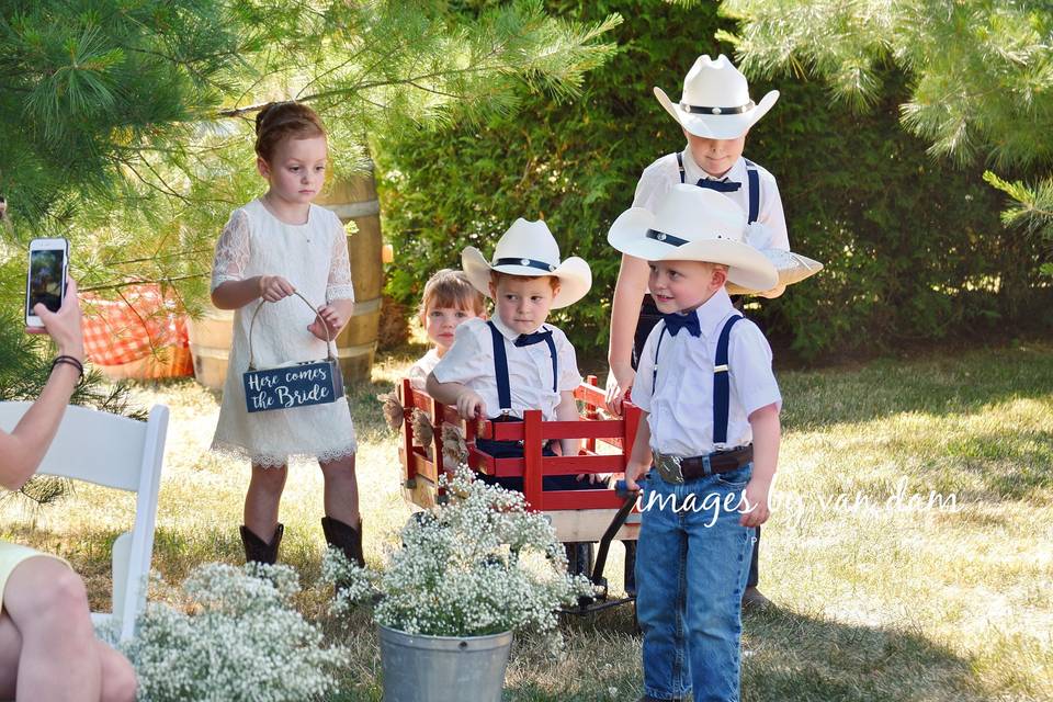 Ringbearers and Flowergirls