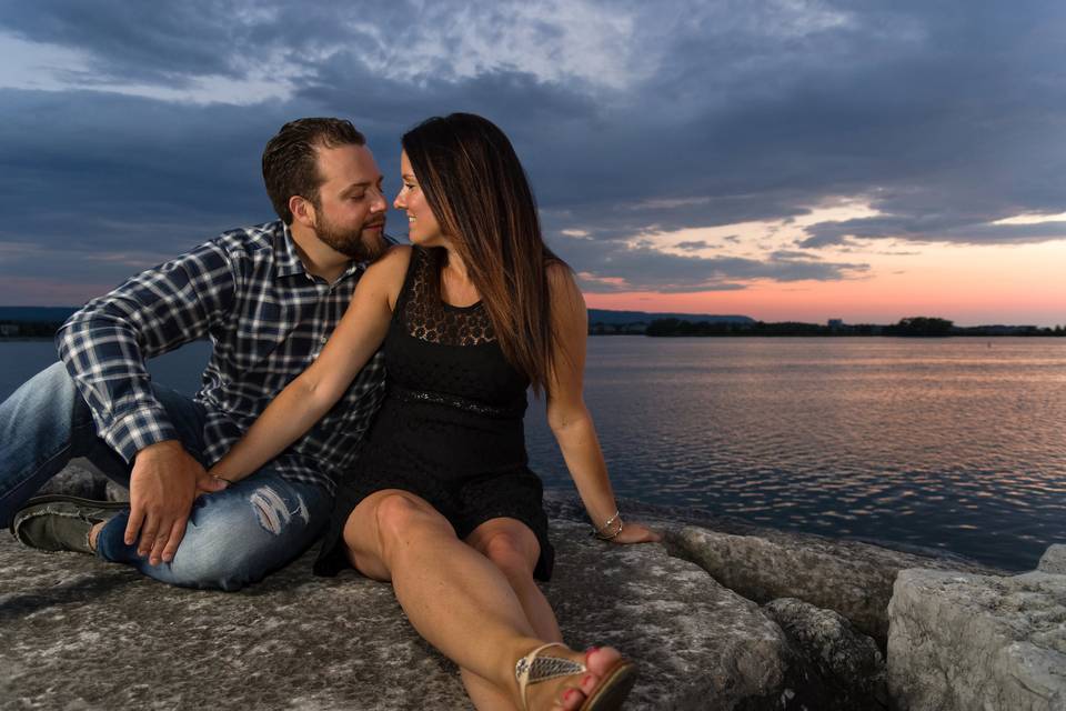 Collingwood engagement session