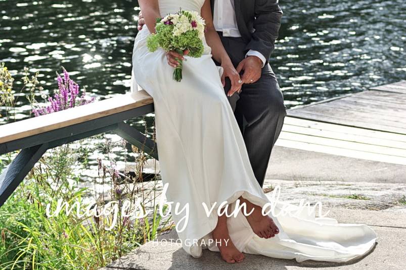 Kissing on the Dock