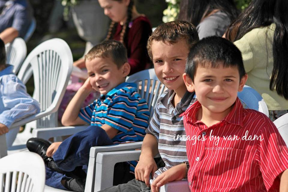 Kids at Viamede Ceremony