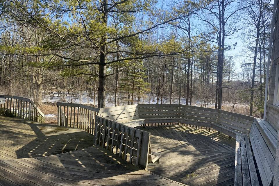 Backyard Area