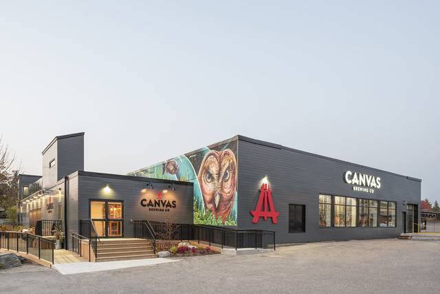 Canvas Brewing Co. Venue Huntsville Weddingwire.ca