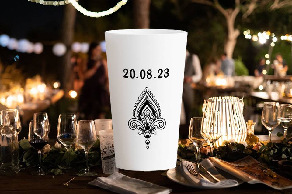 Verres Mariage Oriental