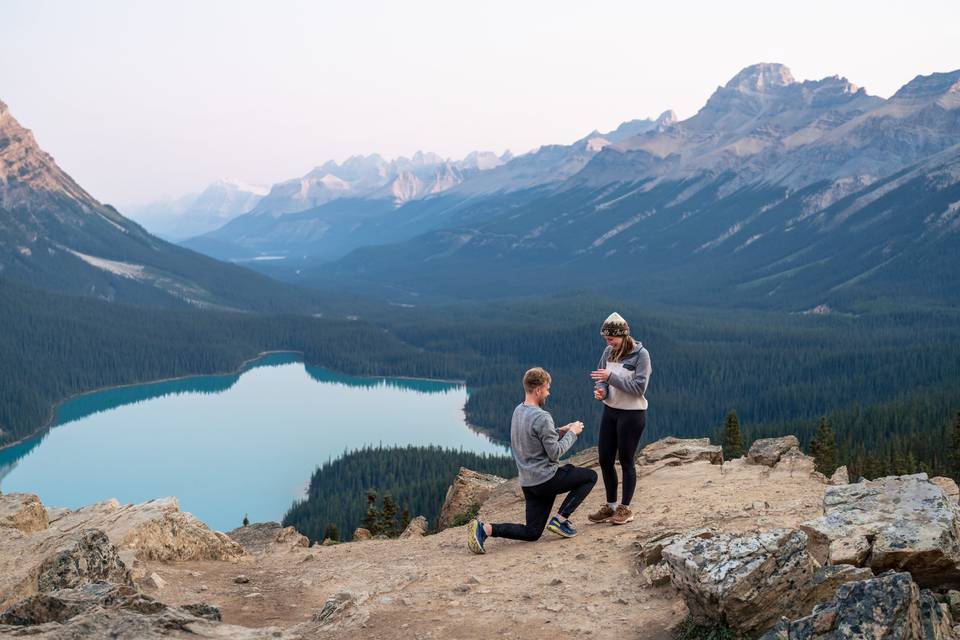 Peyto Lake proposal