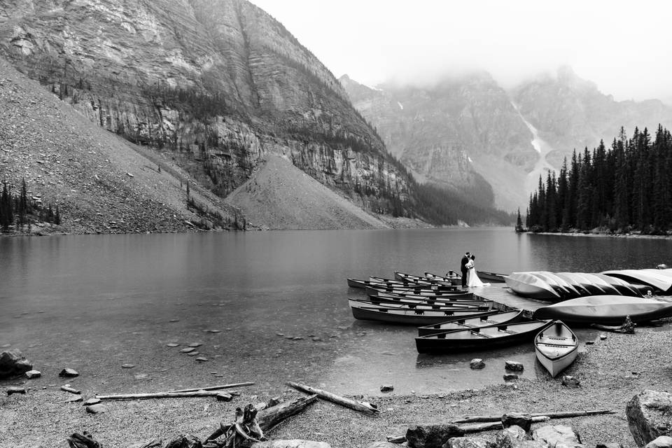 Moraine Lake elopement