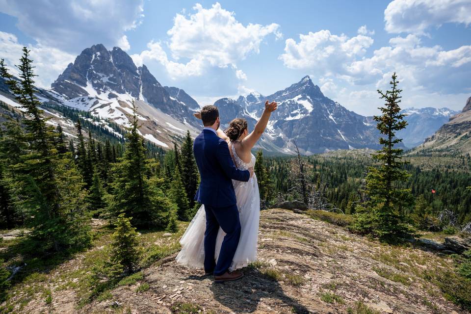 Banff elopement photography