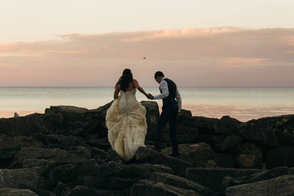 Lake Ontario Wedding