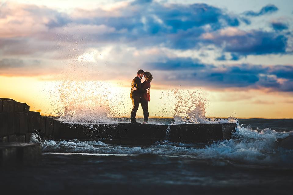 Collingwood Engagement Photo