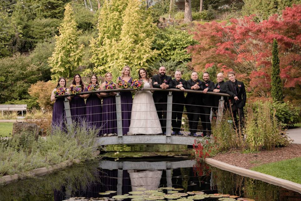Royal botanical garden wedding
