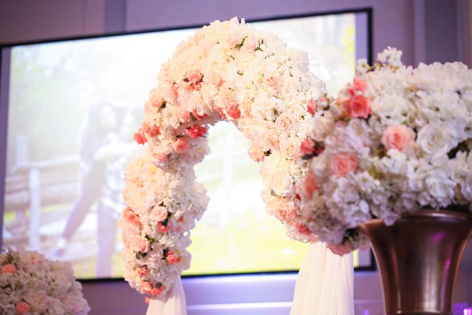 Church ceremony decor