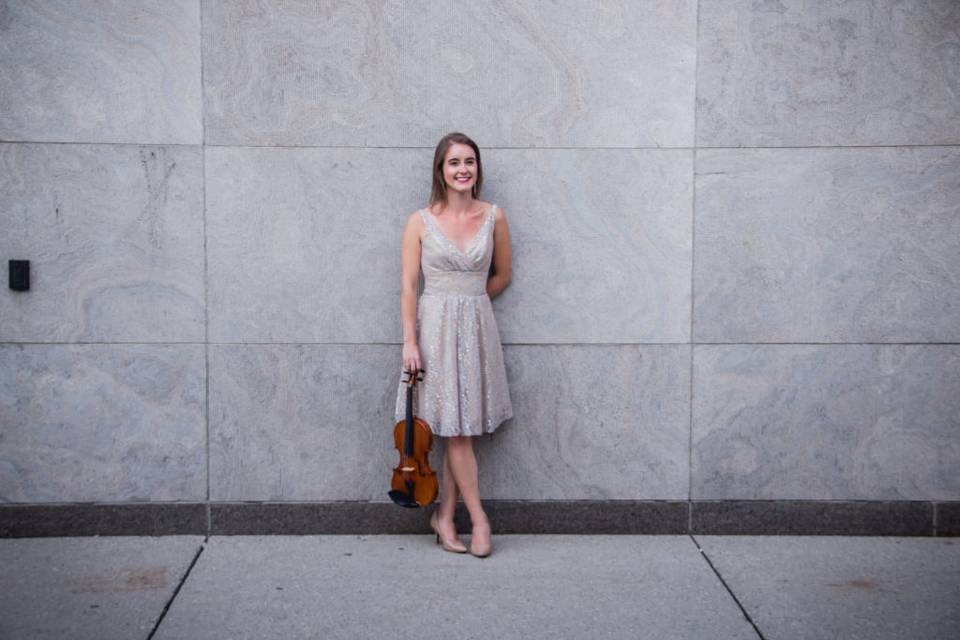 Violinist, Amy Spurr-Caveney