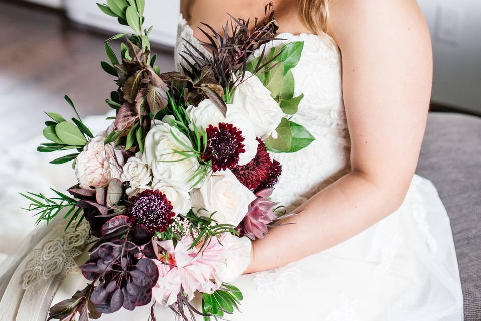 Fall bouquet.islandwedding