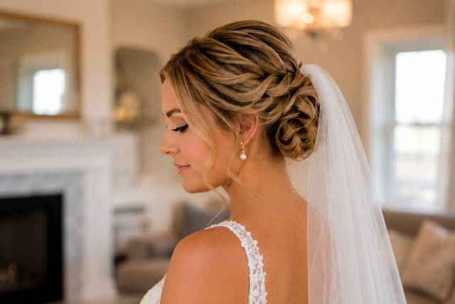 Elegant Bridal Updo