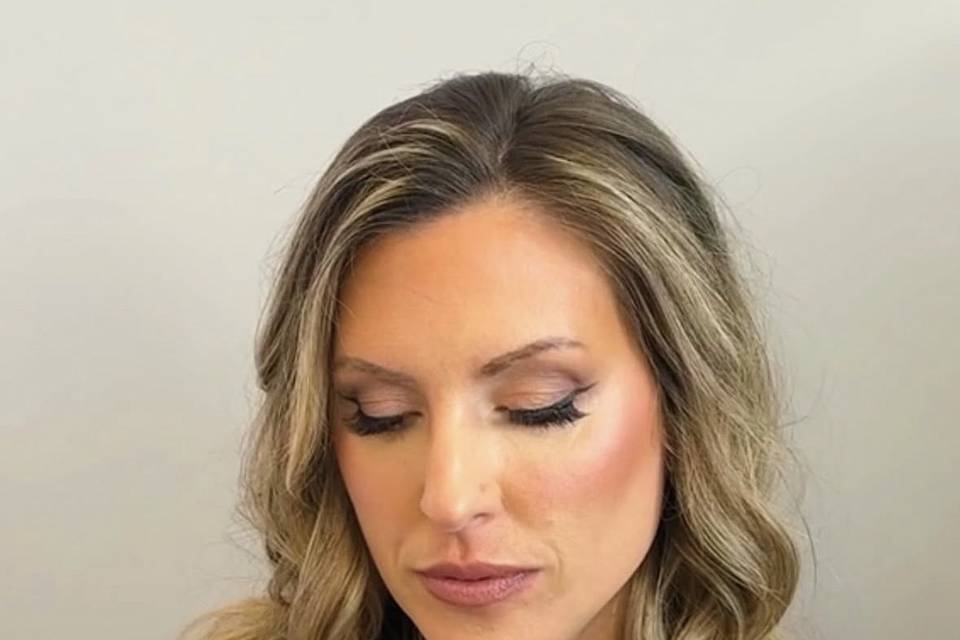 Event Make-Up and Curls