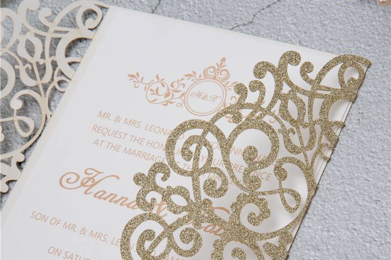 Laser Cut Invite