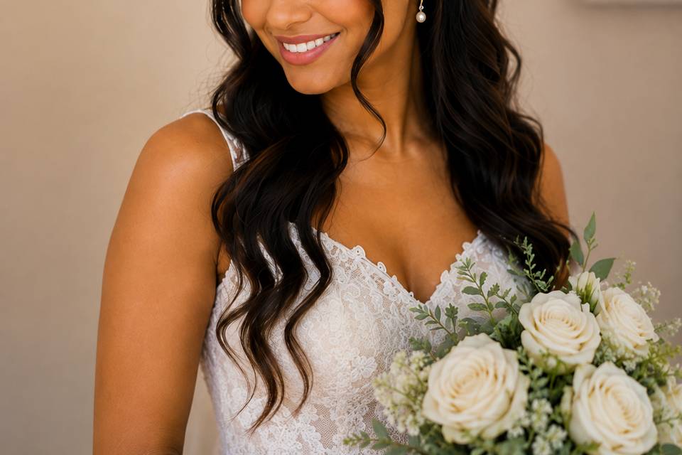Romantic Bridal Waves