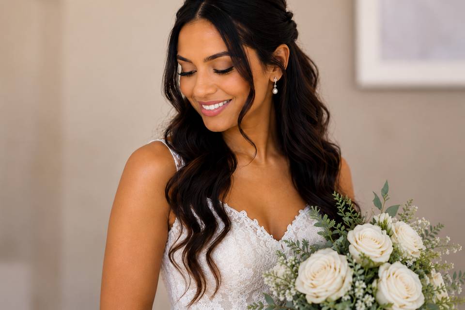 Romantic Bridal Waves