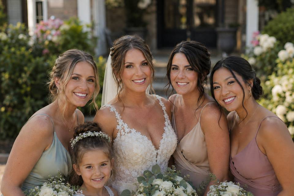 Bridal Party Hair & Makeup