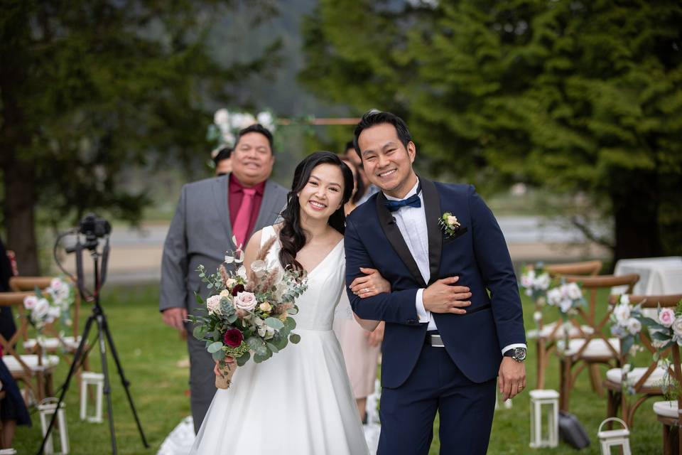 Wedding photo in vancouver