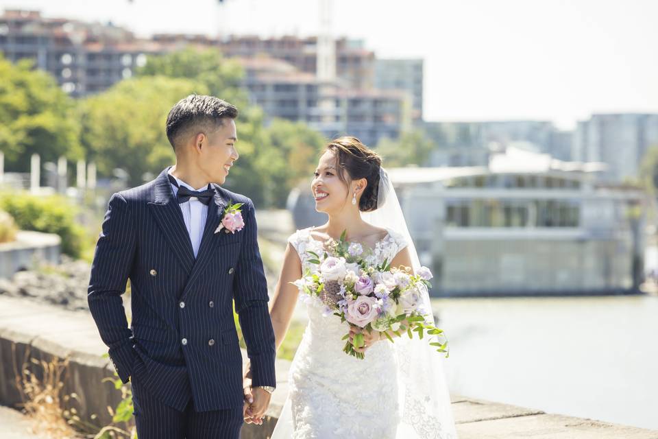 Wedding photo in vancouver