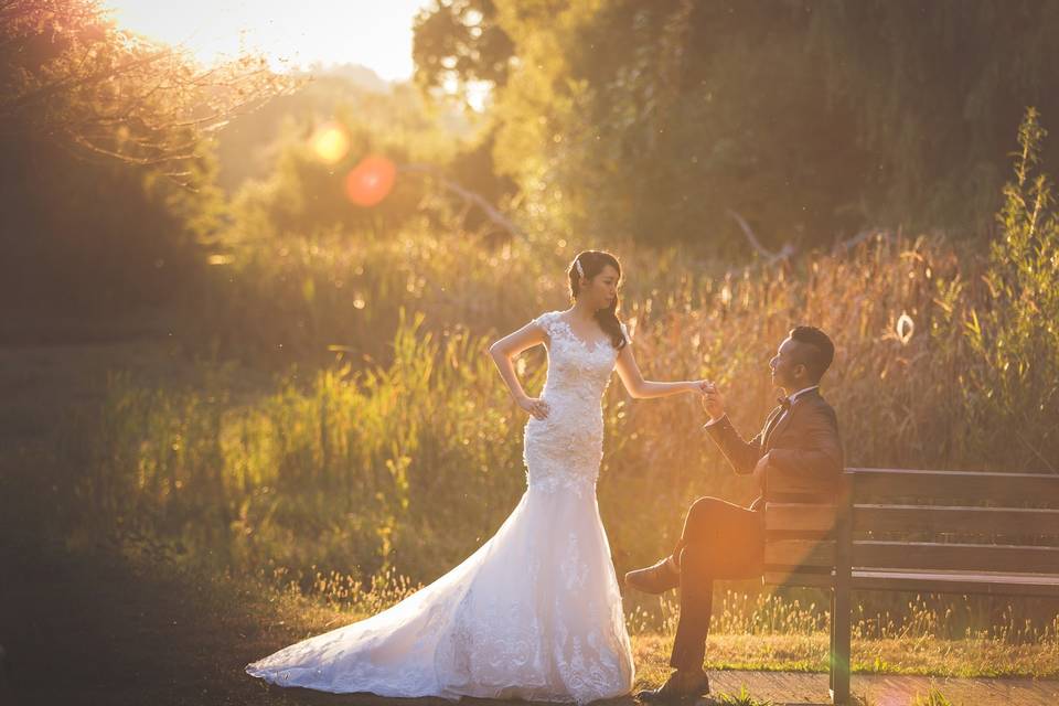 Pre-wedding photo