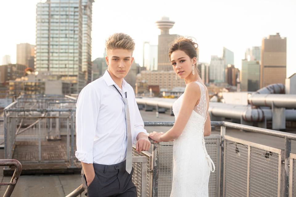 Wedding photo in vancouver