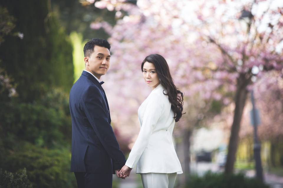 Wedding photo in vancouver