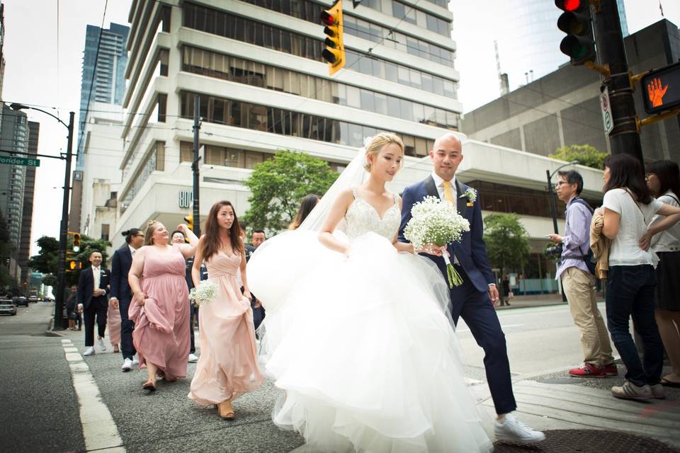 Wedding day photo